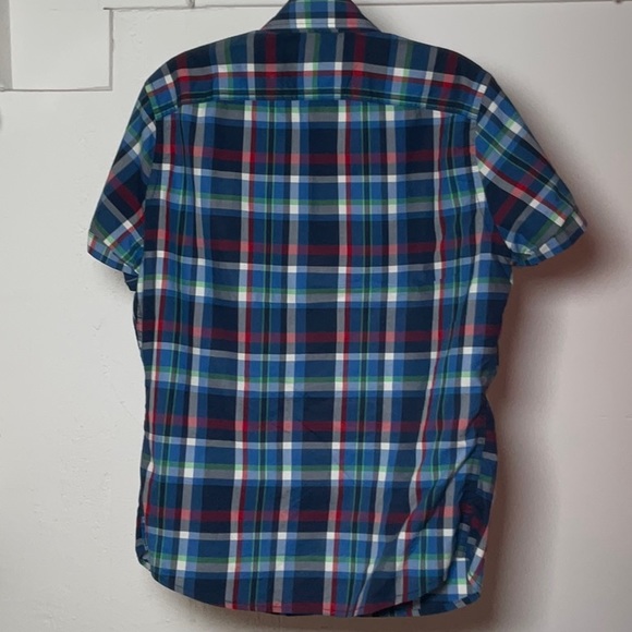 Abercrombie & Fitch New York Muscle Button Down Short Sleeve Sz S - Picture 5 of 5